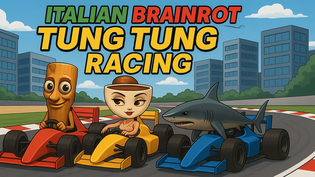 Italian Brainrot Tung Tung Racing