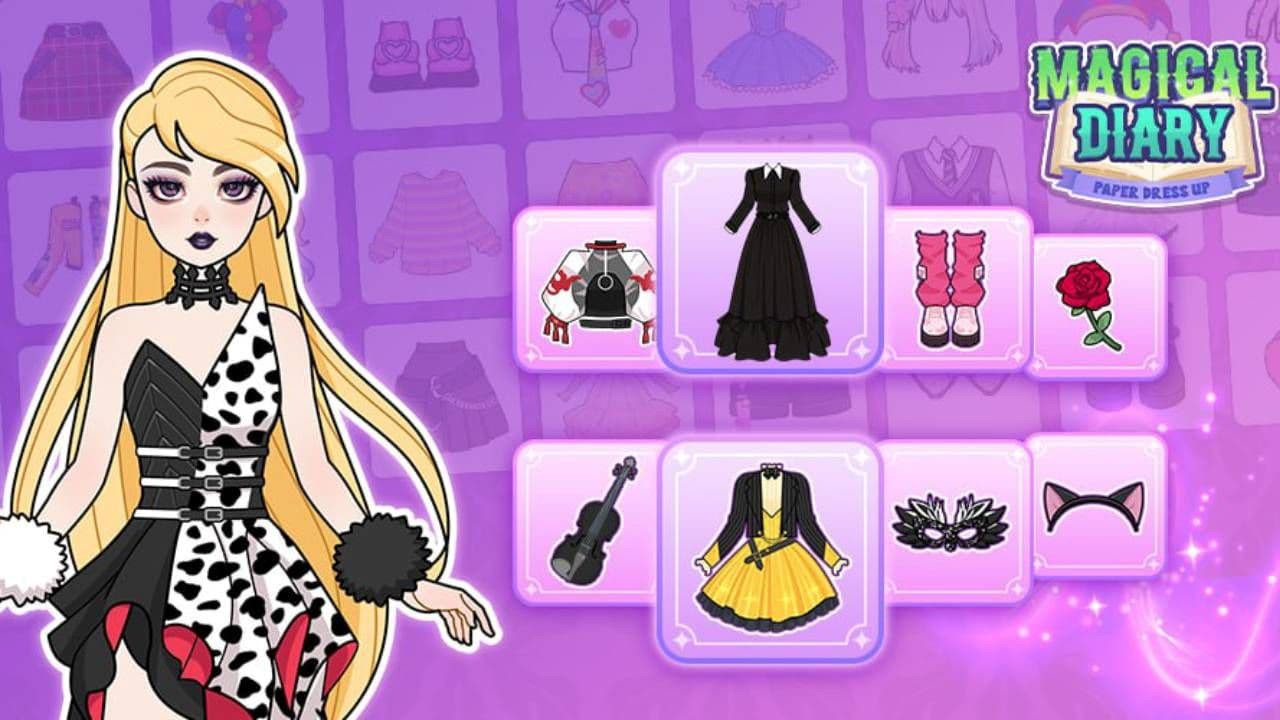 Magical Diary: Paper Dress Up