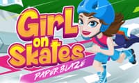 Girl on Skates: Paper Blaze