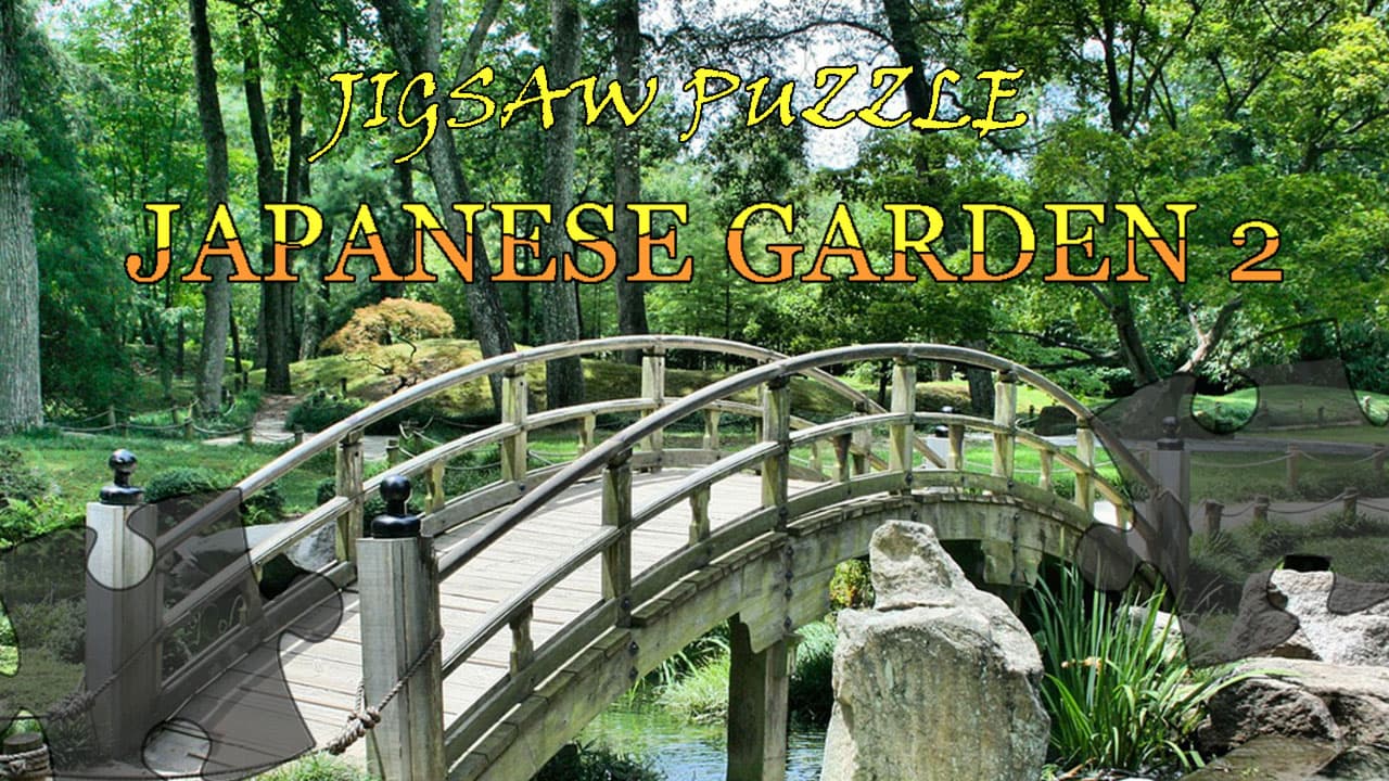 Jigsaw Puzzle Japanese Garden 