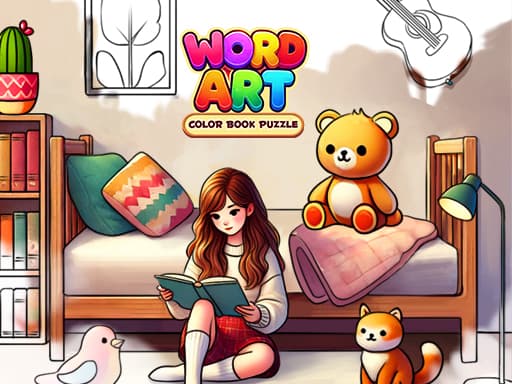 Word Art – Color Book Puzzle